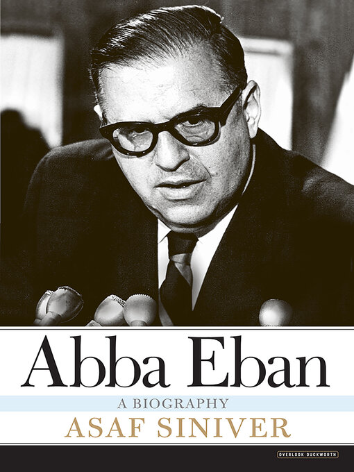 Title details for Abba Eban by Asaf Siniver - Available